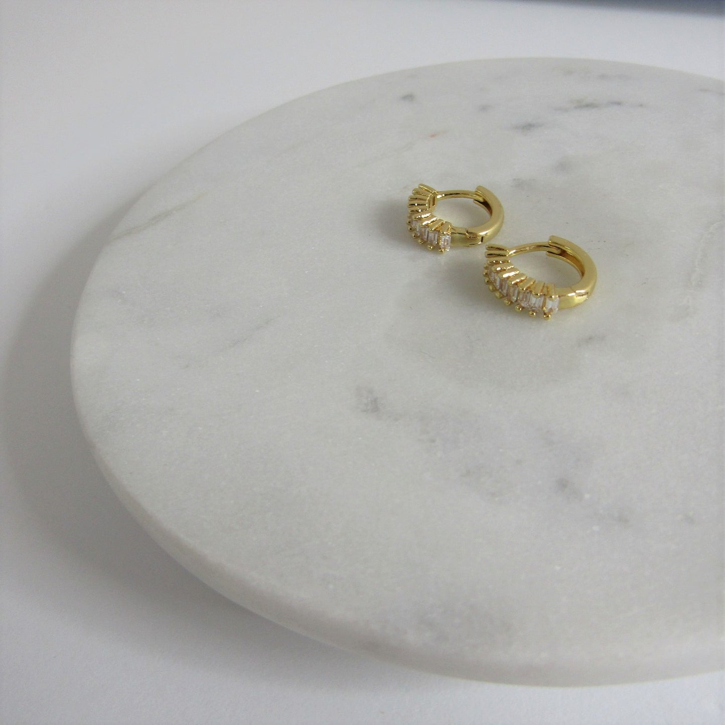 Boucles d’oreilles Cristal- or