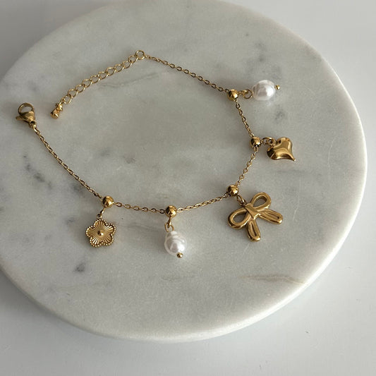 Bracelet charms - Or